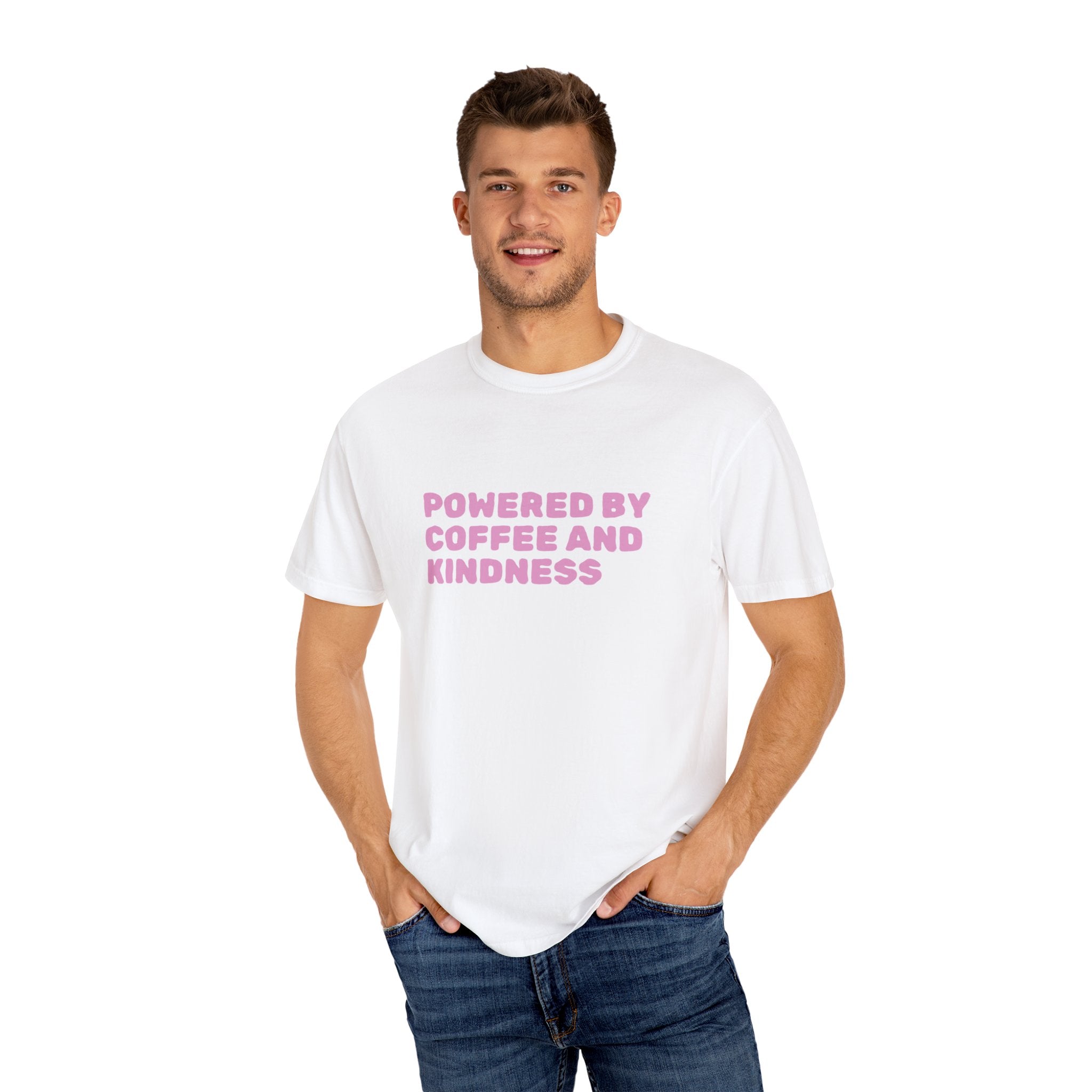 Powered by Coffee and Kindness  T-shirt