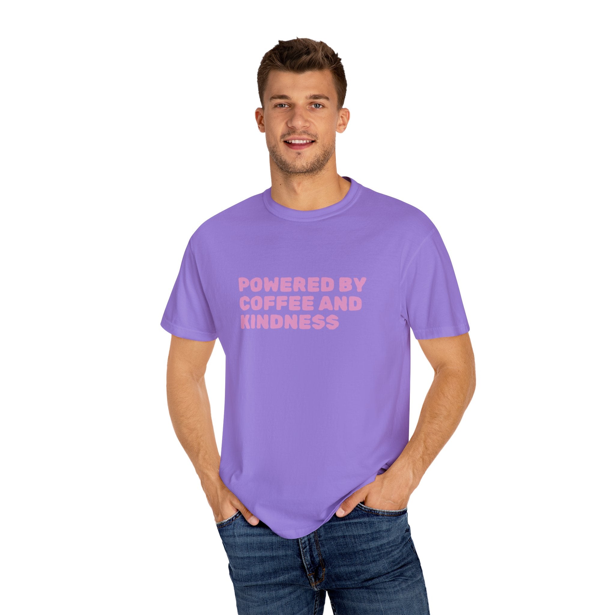 Powered by Coffee and Kindness  T-shirt