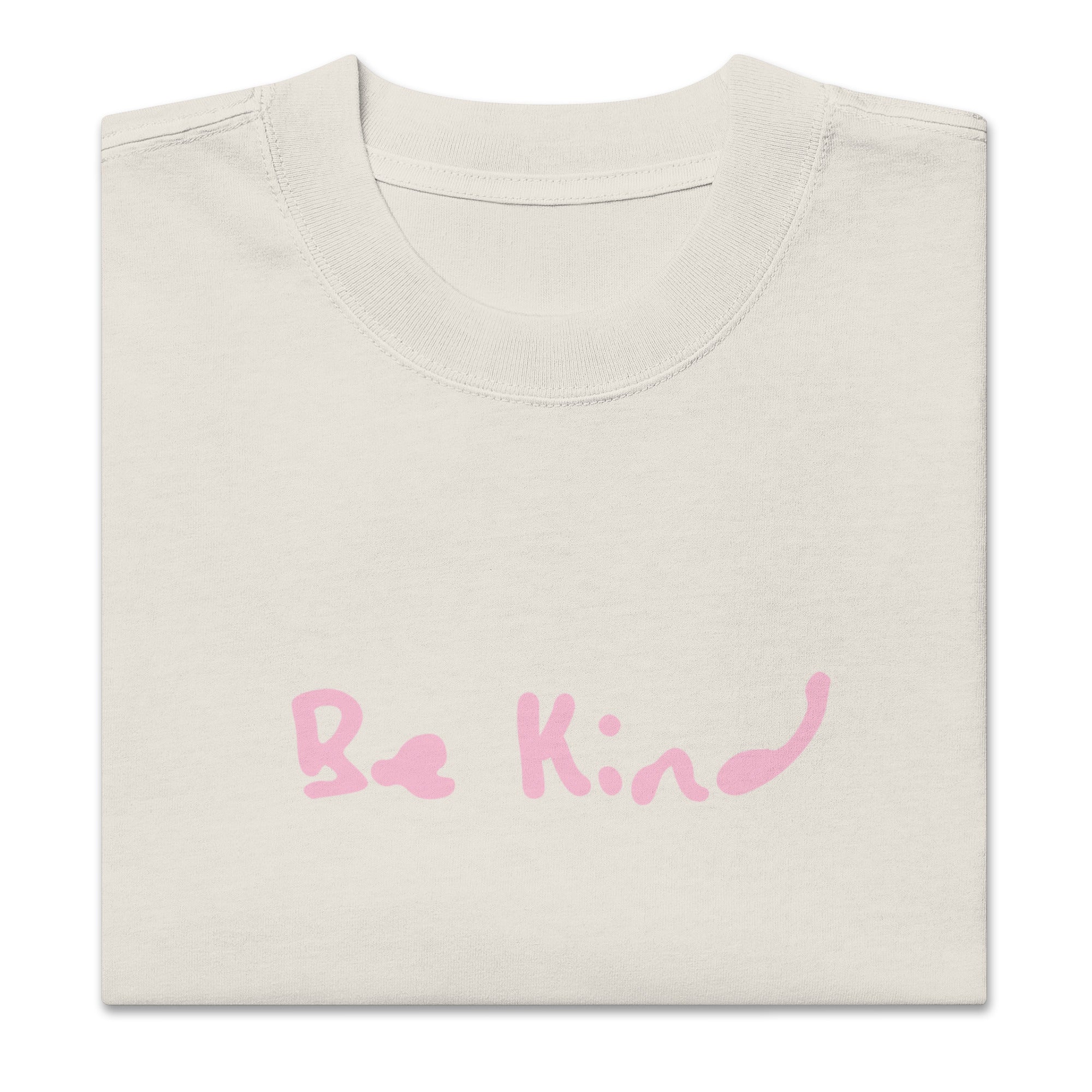 Be Kind I Oversized faded t-shirt